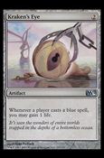 Magic the Gathering: 2012 Core Set (Base Set) card 211 Kraken's Eye