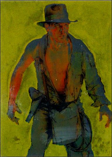 Indiana Jones Masterpieces (Foil Subset) card 1-C Gold Foil 1/99