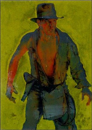 Indiana Jones Masterpieces (Foil Subset) card 1-C Gold Foil 1/99