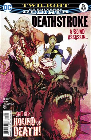 Deathstroke (2016) issue 15 Bill Sienkiewicz Cover