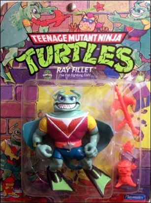 Teenage Mutant Ninja Turtles (1988) figure 33-B Ray Fillet (without Color Change)