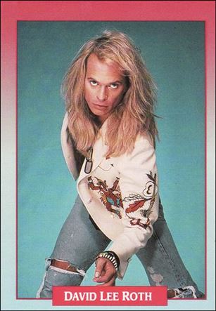 Rock Cards (Base Set) card 248 David Lee Roth / Checklist
