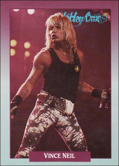 Rock Cards (Base Set) card 2 Vince Neil