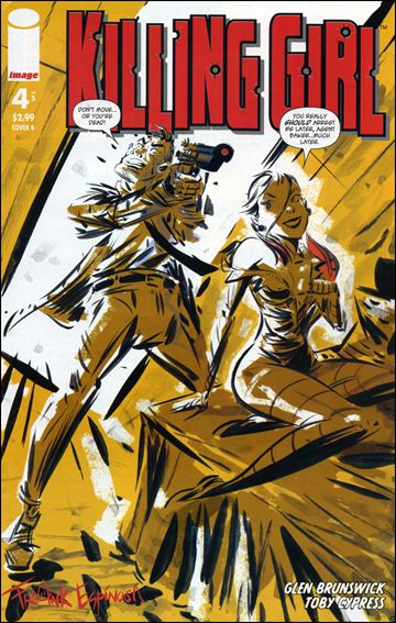 Killing Girl issue 4 Frank Espinosa Cover