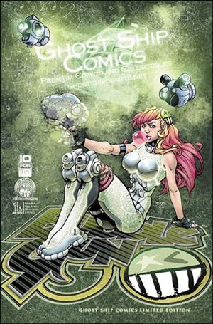 BubbleGun (2013) issue 1-D06 Mike Bowden Ghost Ship Comics Cover
