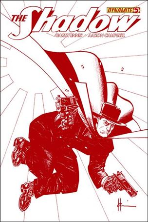 Shadow (2012) issue 5-G Howard Chaykin Blood Red Cover
