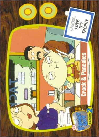 Family Guy Season Two (Base Set) card 28 Crack & Pancakes