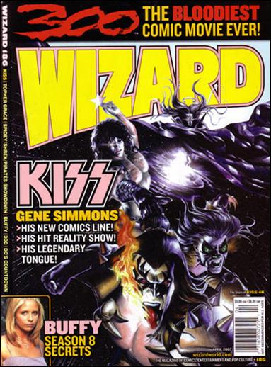Wizard: The Magazine of Comics, Entertainment and Pop Culture issue 186-D KISS Cover