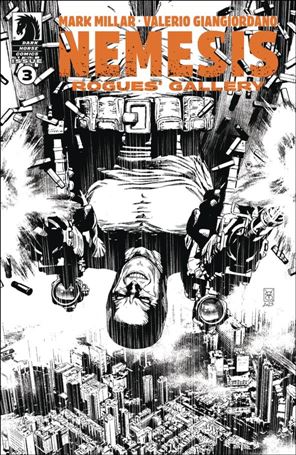 Nemesis: Rogues' Gallery issue 3-B Valerio Giangiordano B&W 1:10 Cover