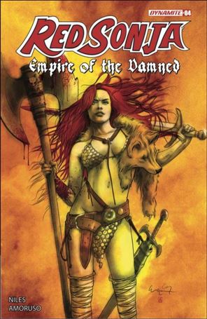 Red Sonja: Empire of the Damned issue 4-C Ergün Gündüz Cover