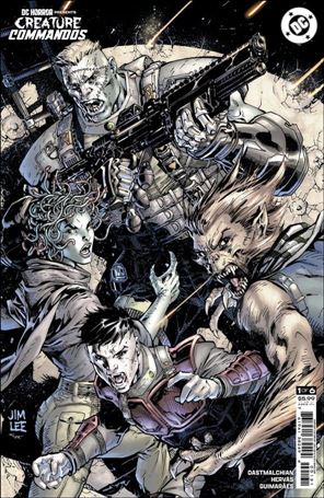 DC Horror Presents: Creature Commandos issue 1-C Jim Lee Cardstock Cover