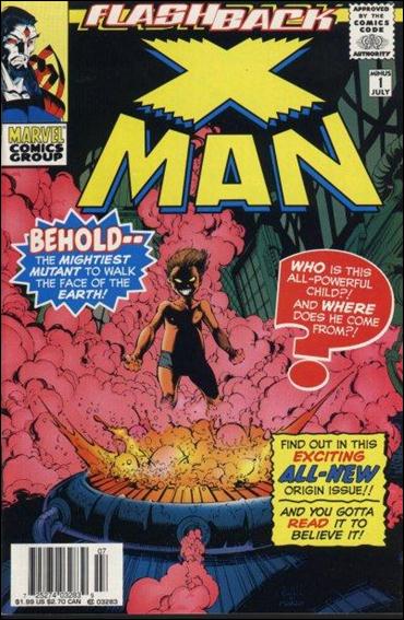 X-Man issue -1-B Newsstand Edition / Price Variant