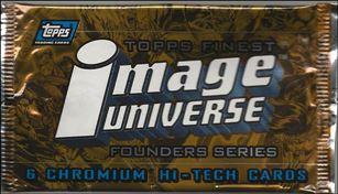 Topps Finest Image Universe Founders Series card 2-D Sealed Yellow Pack