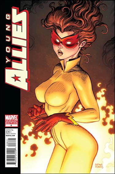 Young Allies issue 6-B Art Adams 1:15 Cover
