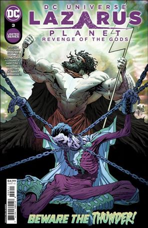 Lazarus Planet: Revenge of the Gods issue 3 Guillem March Cover