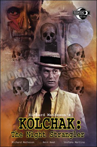 Kolchak: The Night Strangler issue 1-B Timothy Lantz Cover