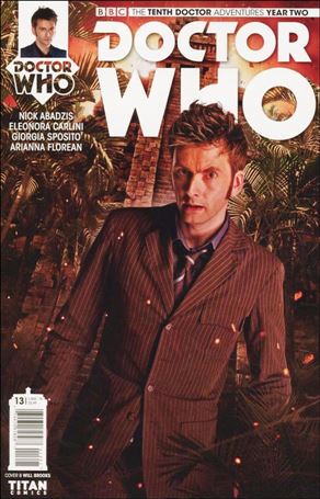 Doctor Who: The Tenth Doctor Year Two issue 13-B Will Brooks Photo Subscription Cover