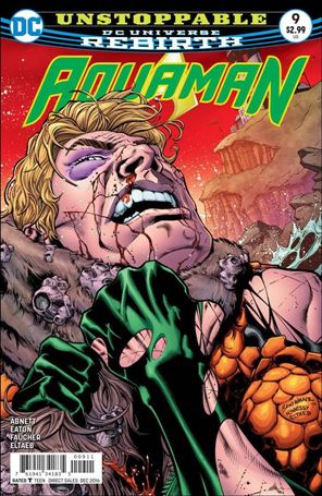 Aquaman (2016) issue 9 Brad Walker Cover