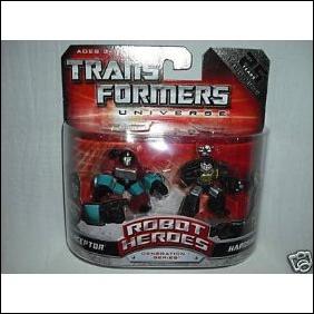 Transformers: Robot Heroes figure 32 Perceptor & Hardhsell