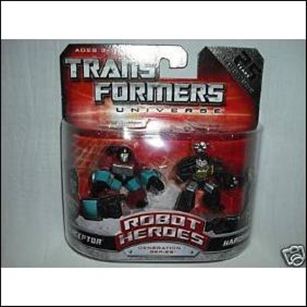Transformers: Robot Heroes figure 32 Perceptor & Hardhsell