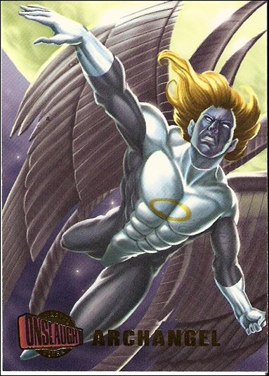 Marvel Ultra: Onslaught (Base Set) card 1 Archangel