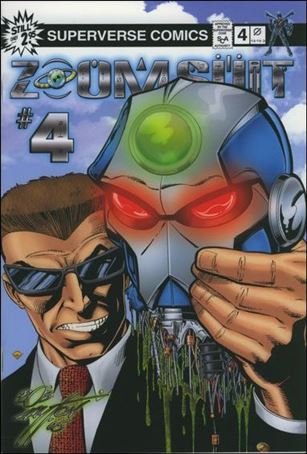 Zoom Suit issue 4 Bob Layton Cover