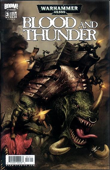 Warhammer 40,000: Blood and Thunder issue 3-B Svetlin Velinov Cover