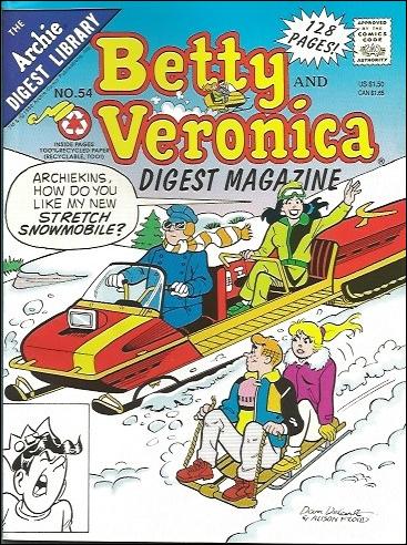 Betty and Veronica Digest Magazine issue 54