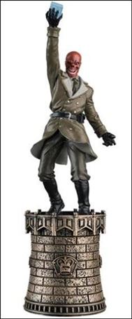 Marvel Chess Collection (UK)  item 7 Red Skull (Black King)
