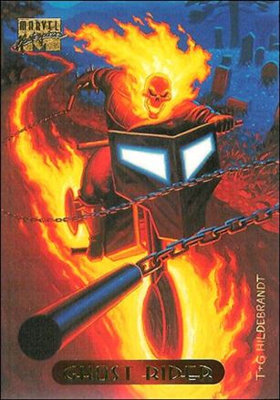 1994 Marvel Masterpieces (Base Set) card 42 Ghost Rider