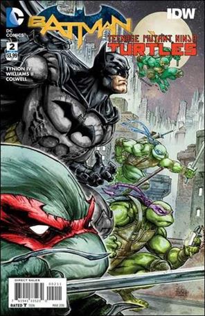 Batman/Teenage Mutant Ninja Turtles issue 2 Freddie E. Williams II Cover