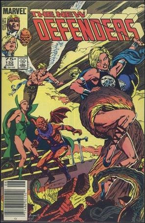 Defenders (1972) issue 132-B Canadian Price Cover