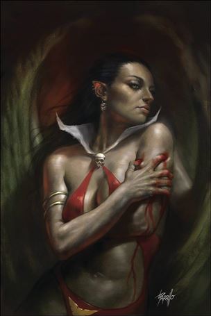Vengeance of Vampirella (2019) issue 6-Q Lucio Parrillo Virgin Cover