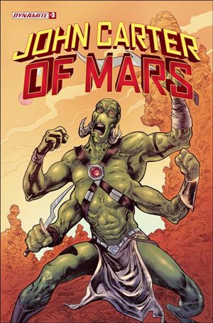John Carter of Mars (2022) issue 3 Dave Acosta Cover