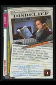 X-Files: 101361 (Base Set) card XF97-0449x1 Disbelief