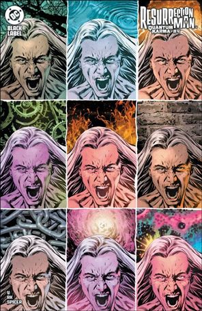 Resurrection Man: Quantum Karma issue 4-B Mike Perkins Cardstock Cover