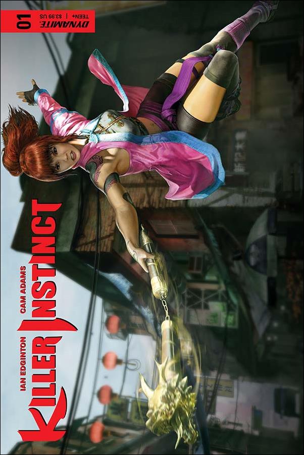 Killer Instinct (2017) issue 1-D Kim Wu Gameplay Cover
