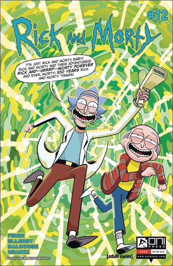 Rick and Morty (2023) issue 12 Fred Stresing Cover