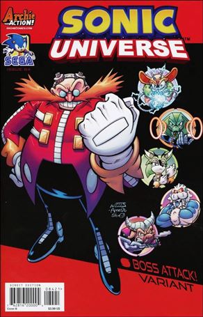 Sonic Universe issue 84-B Lamar Wells Cover