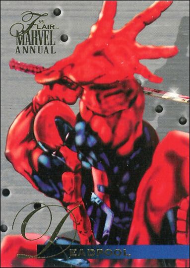 Marvel Annual Flair '95 (Base Set) card 47 Deadpool