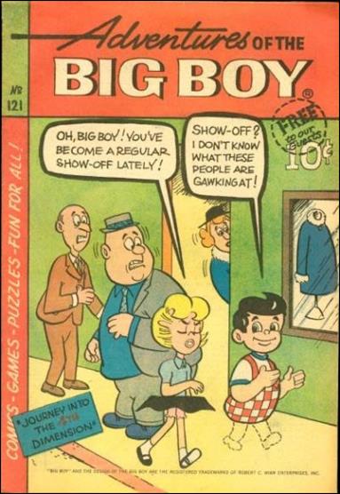 Adventures of the Big Boy issue 121-B West Coast Cover