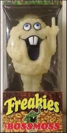 Wacky Wobblers (Advertising) item Nn9-B Boss Moss (GITD)