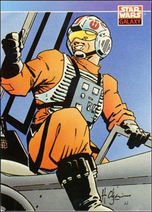 Star Wars Galaxy: Series 1 (Base Set) card 87 Howard Chaykin