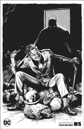 Batman Black and White (2021) issue 5-C Gary Frank Cover