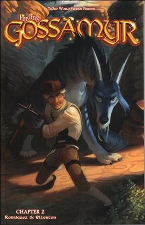 Finding Gossamyr issue 2 Sarah Ellerton Cover