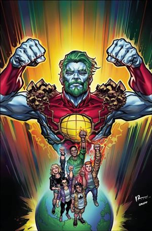 Captain Planet (2025) issue 2.00-F Chad Hardin Virgin Cover