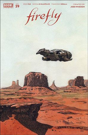 Firefly issue 29-B Gabriel Hernandez Walta Cover
