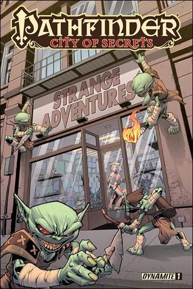 Pathfinder: City of Secrets issue 1-J Carlos Gomez Strange Adventures Cover