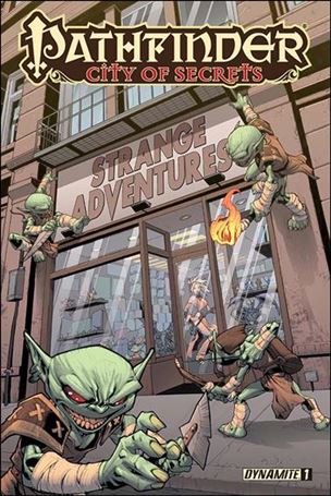 Pathfinder: City of Secrets issue 1-J Carlos Gomez Strange Adventures Cover
