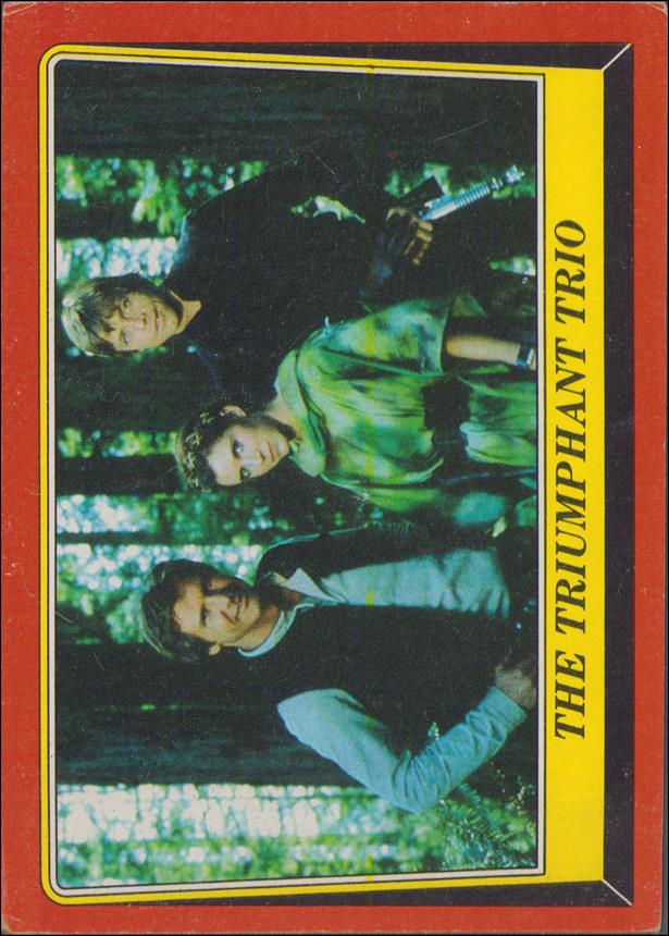 Star Wars: Return of the Jedi: Series 1 (Base Set) card 128 The Triumphant Trio